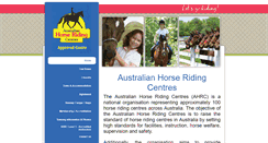 Desktop Screenshot of horseridingnsw.com.au